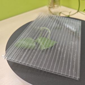 Buy cheap 6mm 10mm polycarbonate sheet Clear Hollow from wholesalers