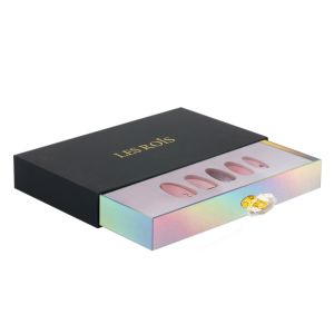Buy cheap Customizable Luxury Packaging Paper Boxes For Press On Nails from wholesalers