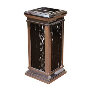 Buy cheap Hot Selling High Quality Trash Can Rectangular Office Hotel Home Stainless Steel Garbage Can Trash Can with Lid from wholesalers