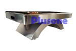 Buy cheap Factory 8.5FT Slate pool table real wood billiard table for club and family from wholesalers