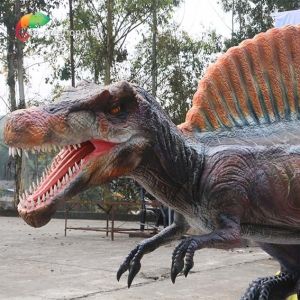 Buy cheap Theme Park Life Size Animatronic Dinosaurs Spinosaurus For Amusement Park playground from wholesalers