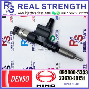 Buy cheap fuel engine diesel injector 095000-5332 095000-5333 for HINO OE 23910-1302/23670-E0150 from wholesalers