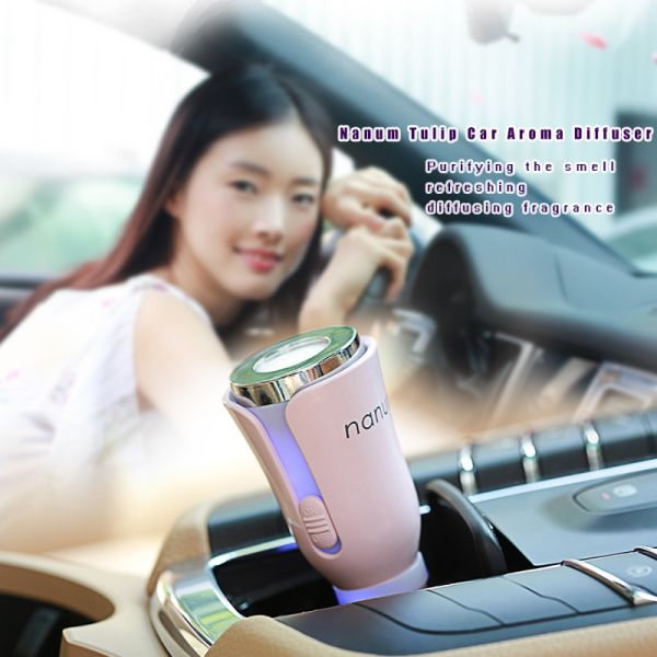 Quality 2018 Brand NEW Nanum Professional Portable Car  Air Humidifier for Car Oil Aroma Diffuser GK-CA09 for sale