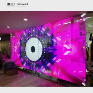 Buy cheap Ultra Low Decay Transparent Glass LED Screen Low Power Consumption from wholesalers