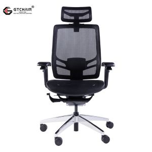 Buy cheap Mesh Office Executive Chair 55mm PA Castor High Back With Headrest from wholesalers