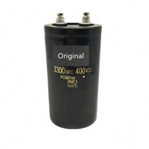 Buy cheap High quality 400V 3300MFD Screw Terminal Aluminium Electrolytic Capacitor 400V 3300UF from wholesalers
