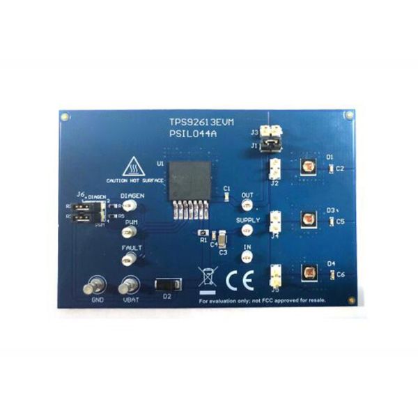 TPS92613EVM Embedded Solutions TPS92613-Q1 Single Channel LED Driver Evaluation
