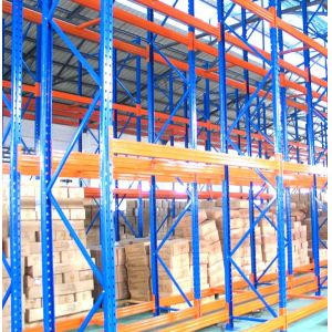 Buy cheap Blue Orange Selective Warehouse Pallet Racks Solutions Adjustable from wholesalers