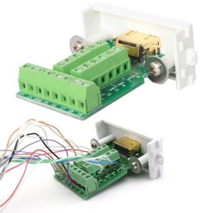 Buy cheap HDMI to Terminal Block Faceplate Wall Outlet Socket Panels Plate Quick Connect from wholesalers