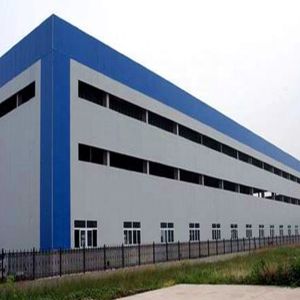 Zontop heavy prefabricated Steel Structure For Petrol Station Canopies Gas