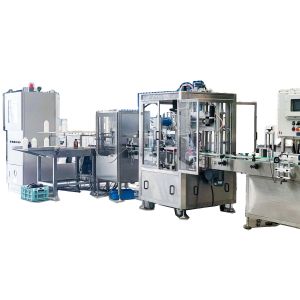 Buy cheap Fully Automatic 250-500ml Small Bottle Filling Machine with 6-16 Nozzles and product