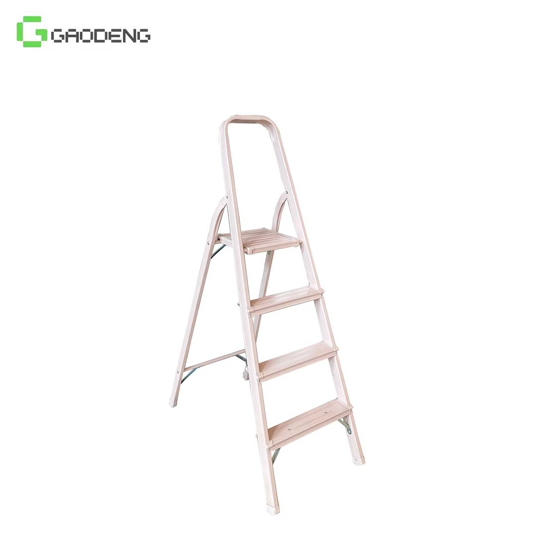 Quality Max Load 150 KG Aluminum Alloy Ladder Folding 4 Step Using Hight 87 CM for sale Buy cheap Max Load 150 KG Aluminum Alloy Ladder Folding 4 Step Using Hight 87 CM product