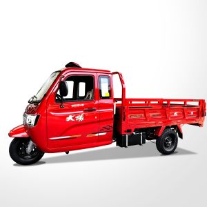 Buy cheap 1000 Tricycles Loading Capacity Gasoline Moped Cargo Tricycle with 1000W 12V Voltage from wholesalers