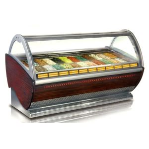 Buy cheap Large Volume Ice Cream Display Freezer Intelligent Precise Temperature Control from wholesalers