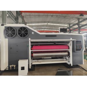 Buy cheap Design Automatic Flexo Printing Slotting Die-cutting Machine With Vibrator Stacker from wholesalers