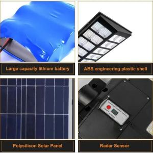 Buy cheap Weather Resistant Integrated Solar Street Light IP67 All in One Solar Street Light 480W from wholesalers