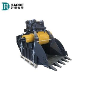 Buy cheap Excavator Attachment Heavy Duty Crusher Buckets for Customized Width and Construction from wholesalers