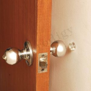 Buy cheap Multiscene Practical Wall Bumper Door Stop Transparent Nonslip from wholesalers