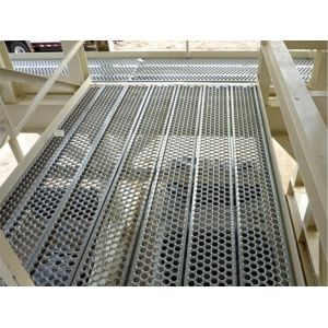 Buy cheap Walkway Protection Perforated Metal Sheet Panels , Non Slip Metal Plate PERF-O-GRIP from wholesalers