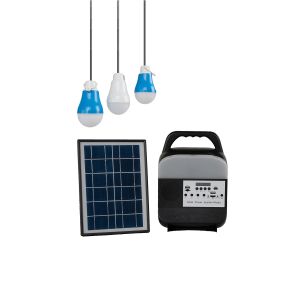 Buy cheap Portable 6 Volt Solar Home Lighting System Colorful Reading Lights With Solar Panel from wholesalers