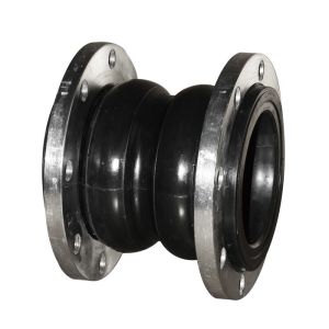 Buy cheap NBR EPDM Double Sphere Flanged Rubber Bellows Expansion Joint from wholesalers