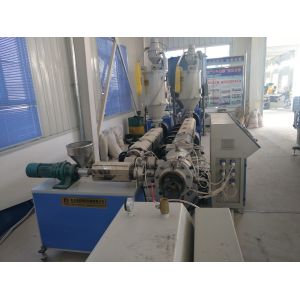 Buy cheap Fully Automatic Plastic Pipe Extrusion Line With Omron Temperature Controller from wholesalers