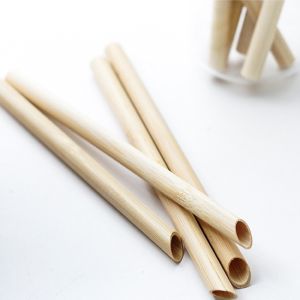 Buy cheap Disposable Personalized Bamboo Straws from wholesalers