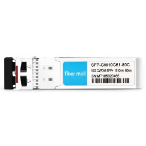 Buy cheap Juniper EX-SFP-10GE-CWZ61 Compatible 10G CWDM SFP+ 1610nm 80km LC SMF DDM Transceiver Module from wholesalers