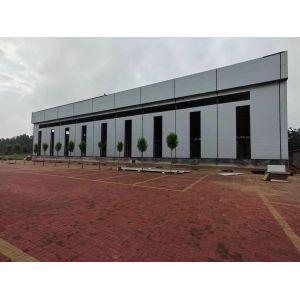 Buy cheap Sound Insulation Q345  Prefabricated Metal  Warehouse Steel Structure Building product