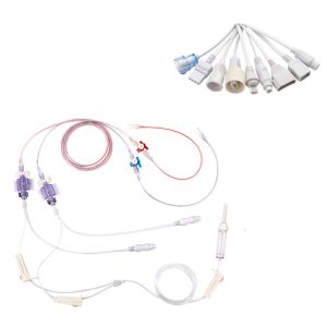 Ternary Type Disposable IBP Transducer Blood Pressure P-Hilips For IBP Adapter