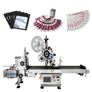 Buy cheap Electric Driven High Speed 50-200pcs/min Card Tag Pouch Mylar Bag Doypack Labeling Machine from wholesalers