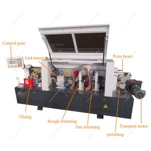 Buy cheap PME265 Fully Automatic Pre Milling Woodworking Edge Banding Machine for Plywood Cabinet from wholesalers