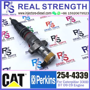 Buy cheap Diesel Engine Fuel Injector 10R-7222 387-9433 254-4339 387-9434 254-4330 for Caterpillar 330D D7 D9 C9  engine from wholesalers