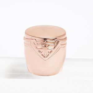 Buy cheap Custom Luxury Zinc Alloy Perfume Bottle Cap Modern Design Style  Logo Customization from wholesalers