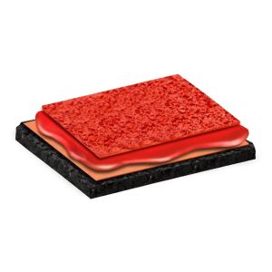 Long Lasting EPDM Rubber Running Track