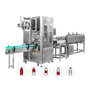 150bpm Sleeve Applicator For Bottles 25mm To 280mm Label Pasting Machine