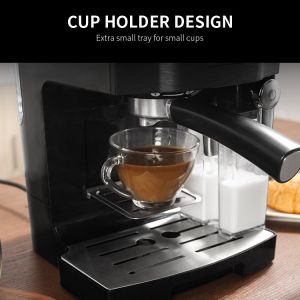 Buy cheap Espresso Coffee Machine With Milk Frother Tank Stainless Steel from wholesalers