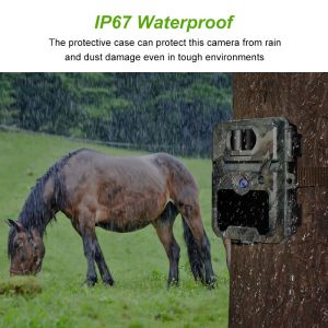 Buy cheap IP67 No-Glow Hunting Camera with 450mm Micro Lens Support and 1s-60m Interval HD Hunting Cameras from wholesalers