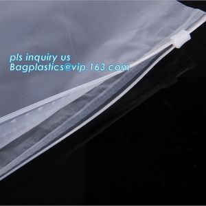 Buy cheap PP Flat Slider Zipper for PP Zipper Bag, Cloth package PE slider zip bag, Apparel Garment Clothing package PE slider zip from wholesalers