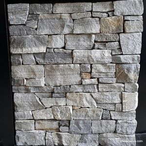 Buy cheap Marble Natural Stone Black Slate Meshed Back Wallstone Weathering Resistance from wholesalers
