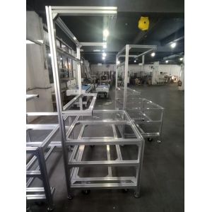 China Industrial-grade aluminum profile heavy-duty industrial workbench frame, customizable size on sale