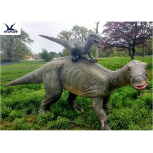 Buy cheap Dinosaur Replicas Life Size , Dinosaur Garden Sculpture For Forest Playground Decoration from wholesalers