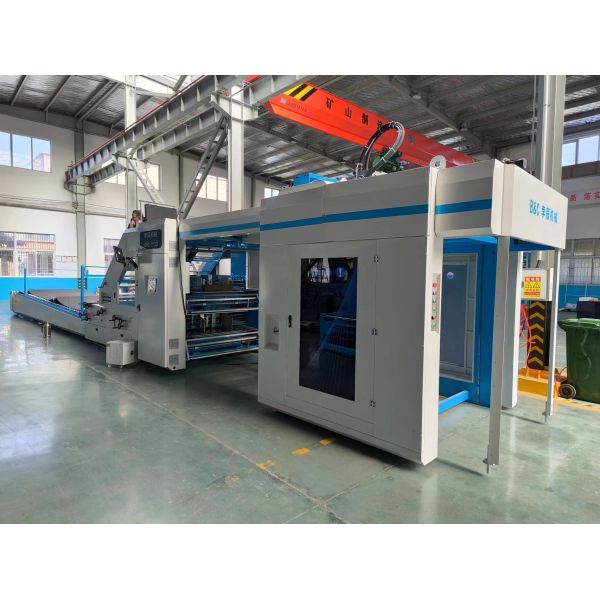 Quality Advanced Sheet To Sheet Laminating Machine For Corrugated Paper With Automatic Correction And Servo Control At 160m/Min for sale