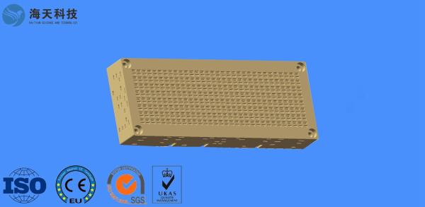 Buy cheap W Band Waveguide Slot Linear Array Antenna Dual Polarized Side Lamp Square Feeding from wholesalers