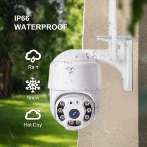 Buy cheap WIFI Camera HD 2MP PTZ Outdoor Waterproof IP66 Wireless IP Camera CCTV V380 Camera Color Full Day from wholesalers