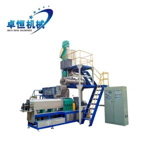 Buy cheap Easy Operation Customized Twin Screw Floating Fish Feed Pellet Extruder Making Machine from wholesalers