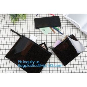 k bag with handle & slider, reclosable pvc clear plastic slider k bag, Reusable