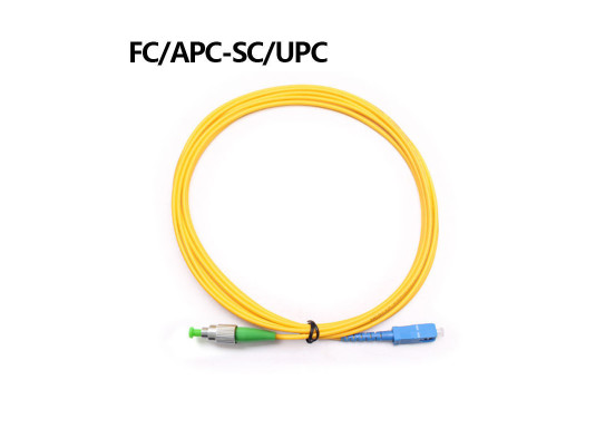 China 3m PVC Duplex Patch Cord , Fiber Patch Cord Sc To Lc - 40 - 85 °C Operating Temp Range on sale China 3m PVC Duplex Patch Cord , Fiber Patch Cord Sc To Lc - 40 - 85 °C Operating Temp Range on sale