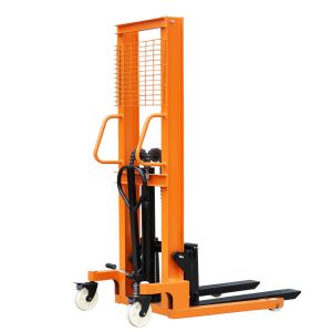 Buy cheap Hand Stacker 1000kg Load Mini Manual Lift Pallet Stacker from wholesalers