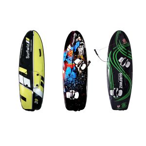 China OEM Customized BluePenguin Full Carbon Fiber Power Surfboard with Repair Accessories on sale